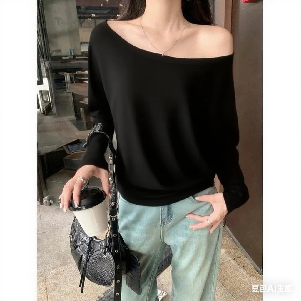 Women's One-Shoulder Shirt
