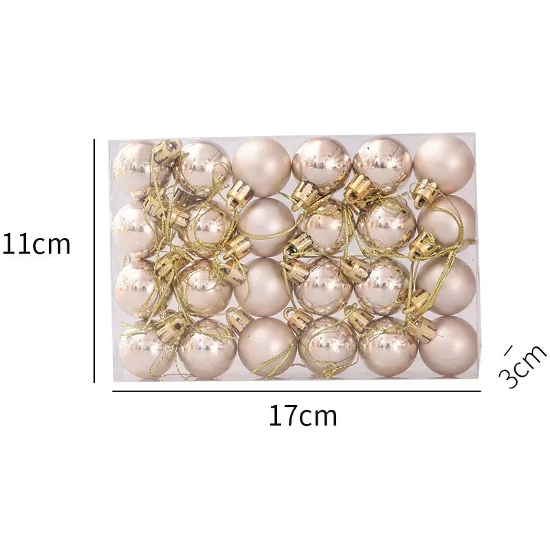 Christmas Ball Ornament Set