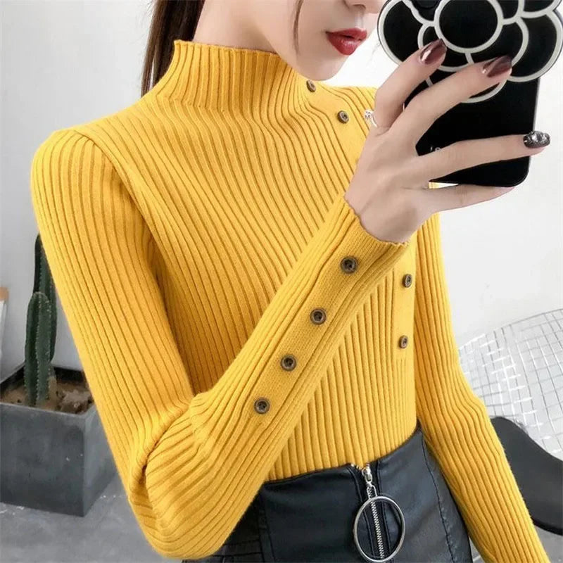 Women's Button-Front Sweater