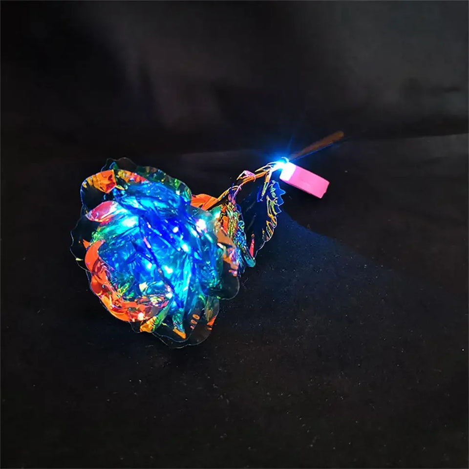 Light-Up Artificial Rose
