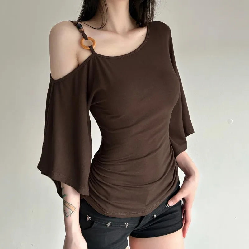 Women's Off-Shoulder T-Shirt