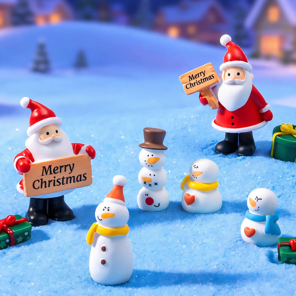 Mini Snowman Figurine