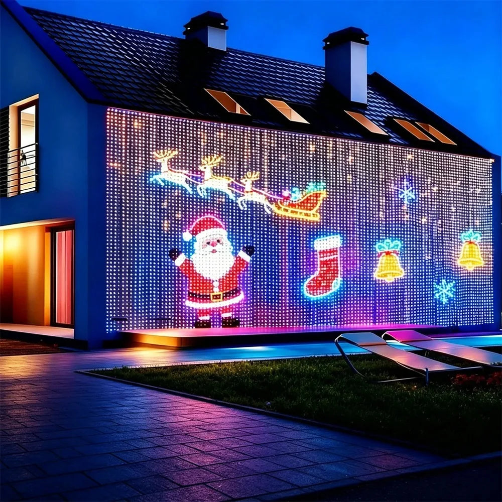 LED Christmas Curtain Lights