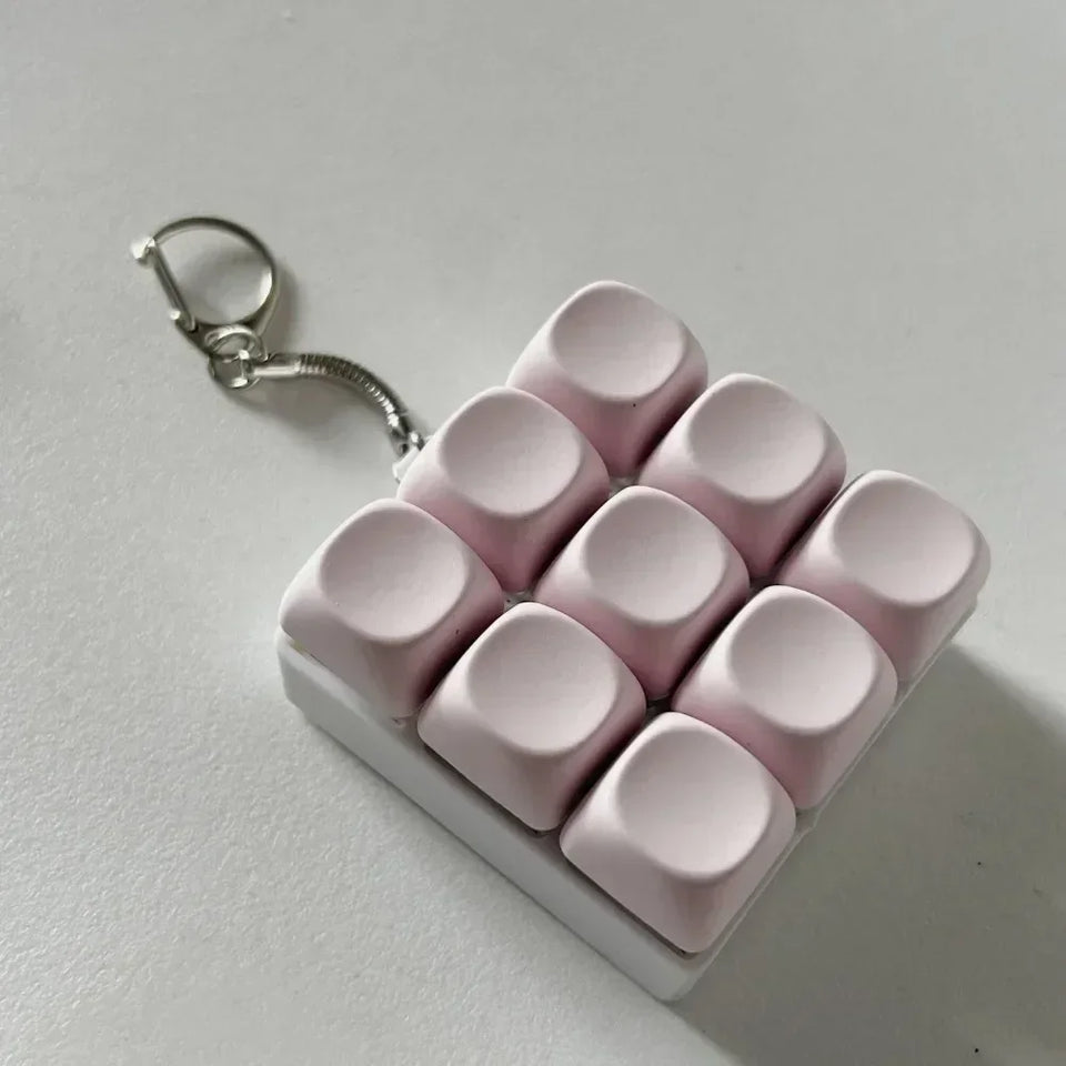 Keyboard Key Fidget Keychain