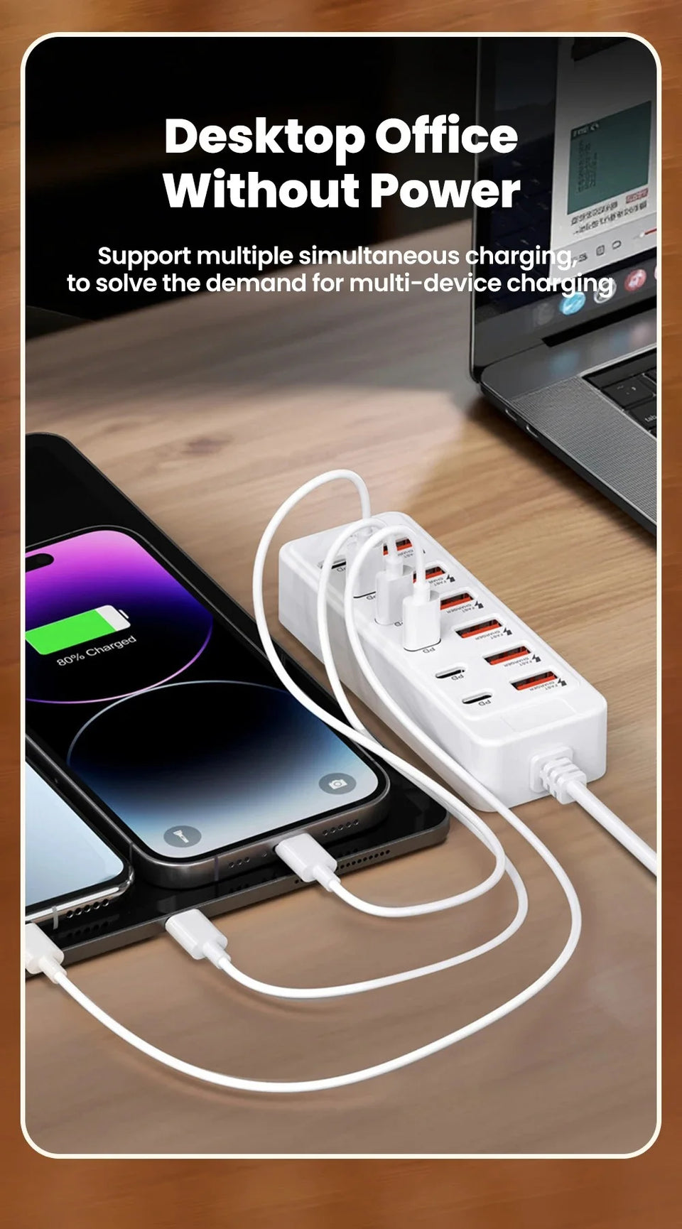 12-Port USB Charging Hub