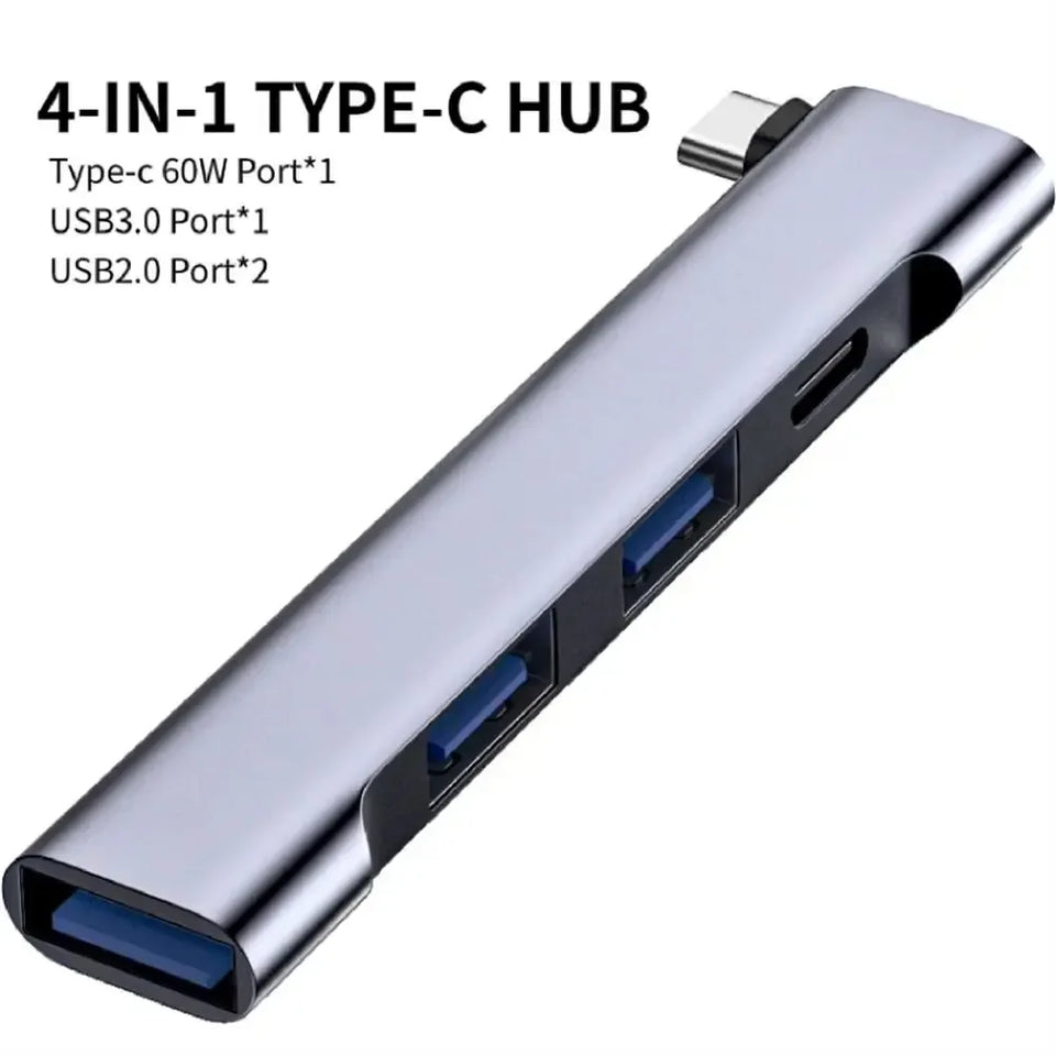 4-in-1 USB-C Hub