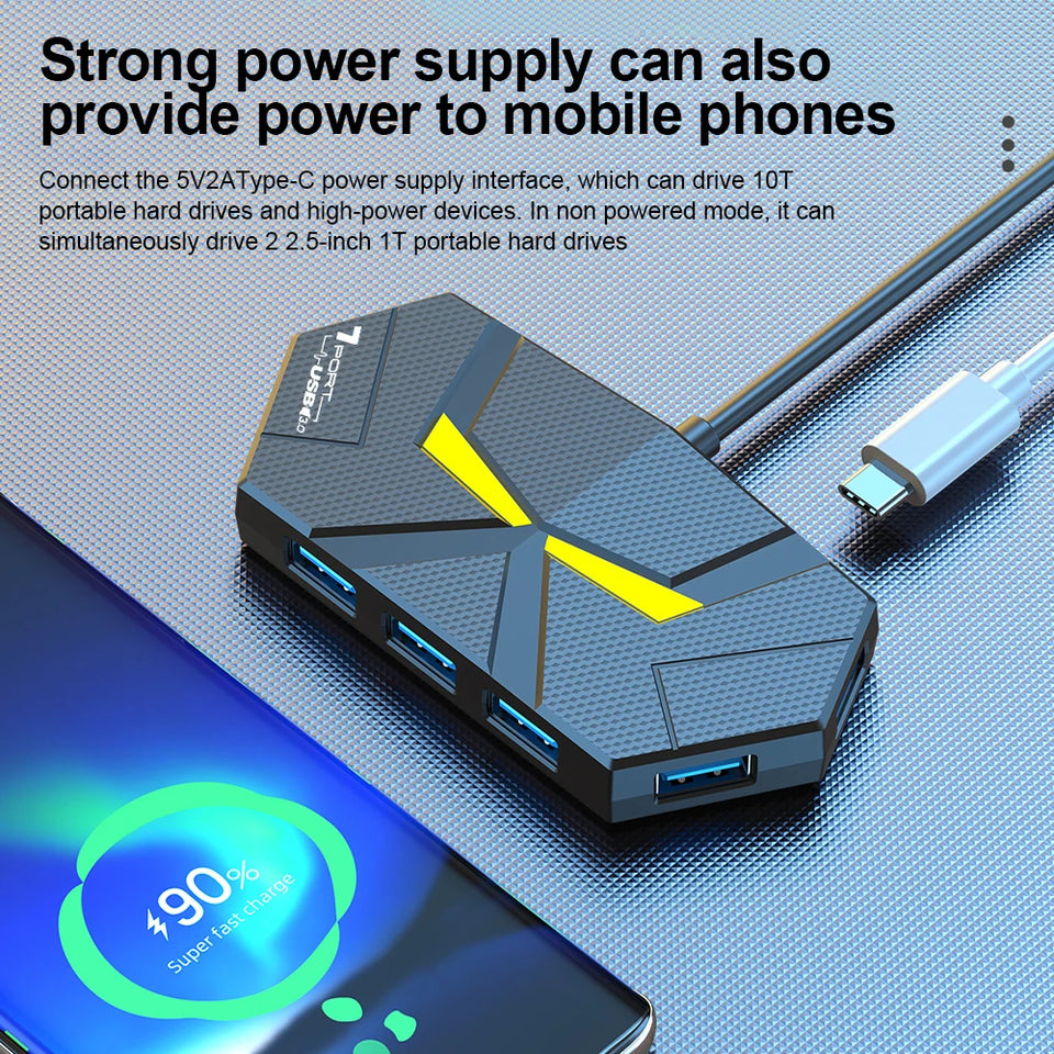 7-Port USB 3.0 Hub