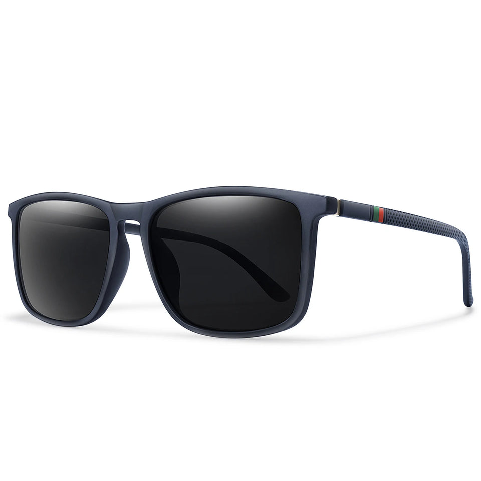 Luxury Square Vintage Polarized Windproof Fishing Sunglasses Cycling Eyewear Men Women Fashion Travel Driving Glasses UV400