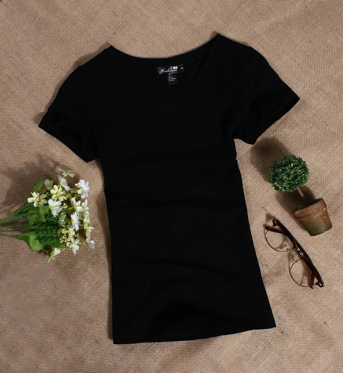 Women's Slim-Fit Short-Sleeve T-Shirt