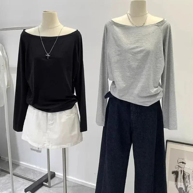 Women's One-Shoulder Shirt