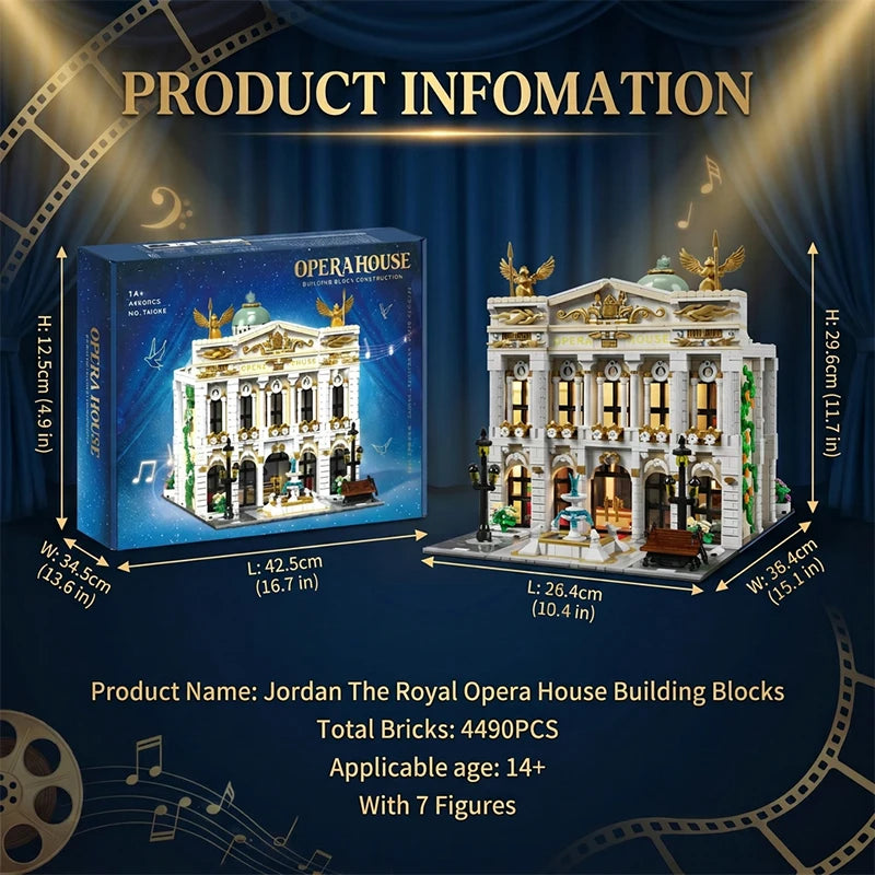 Opera House Building Block Set