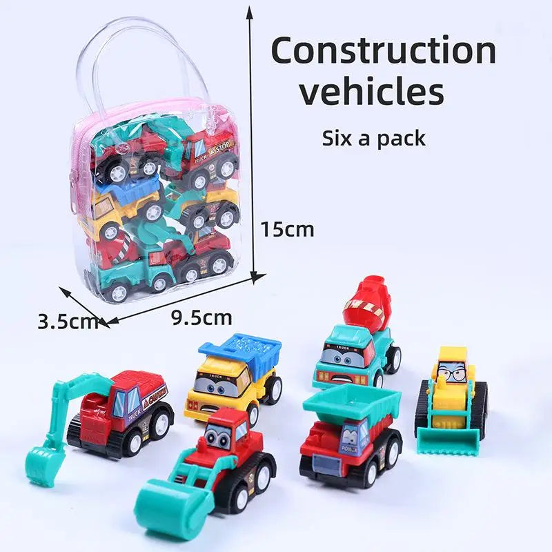 Mini Pull-Back Vehicle Set