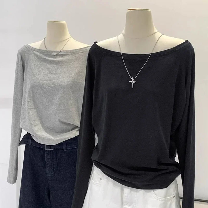 Women's One-Shoulder Shirt