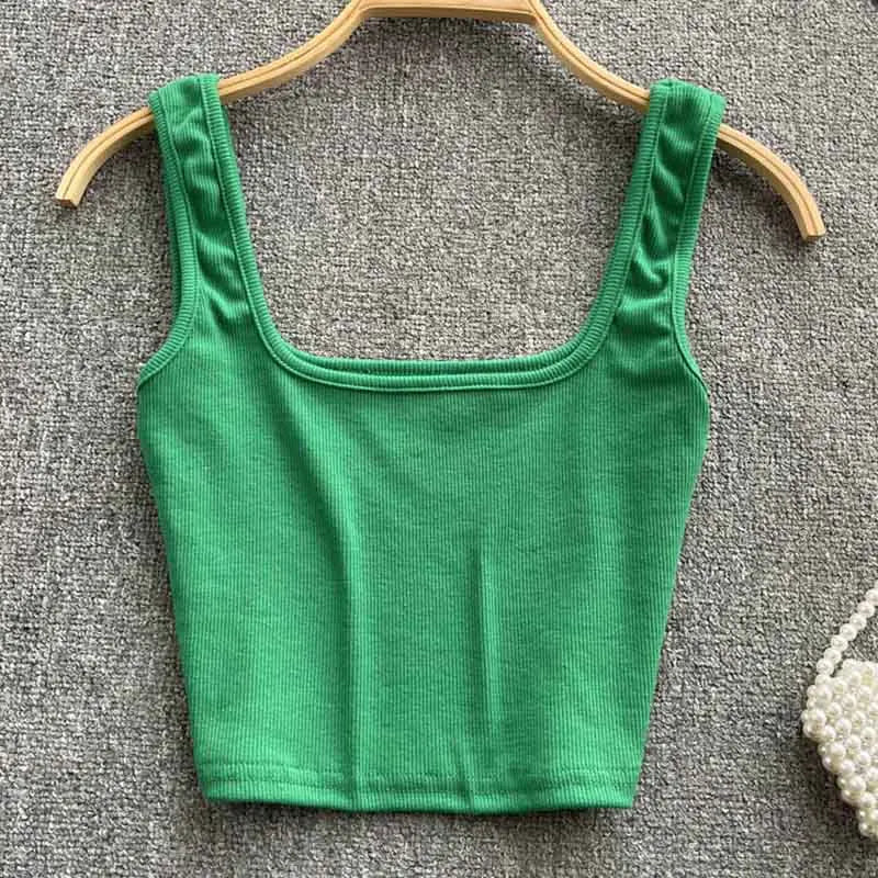 Women's Backless Crop Tank Top