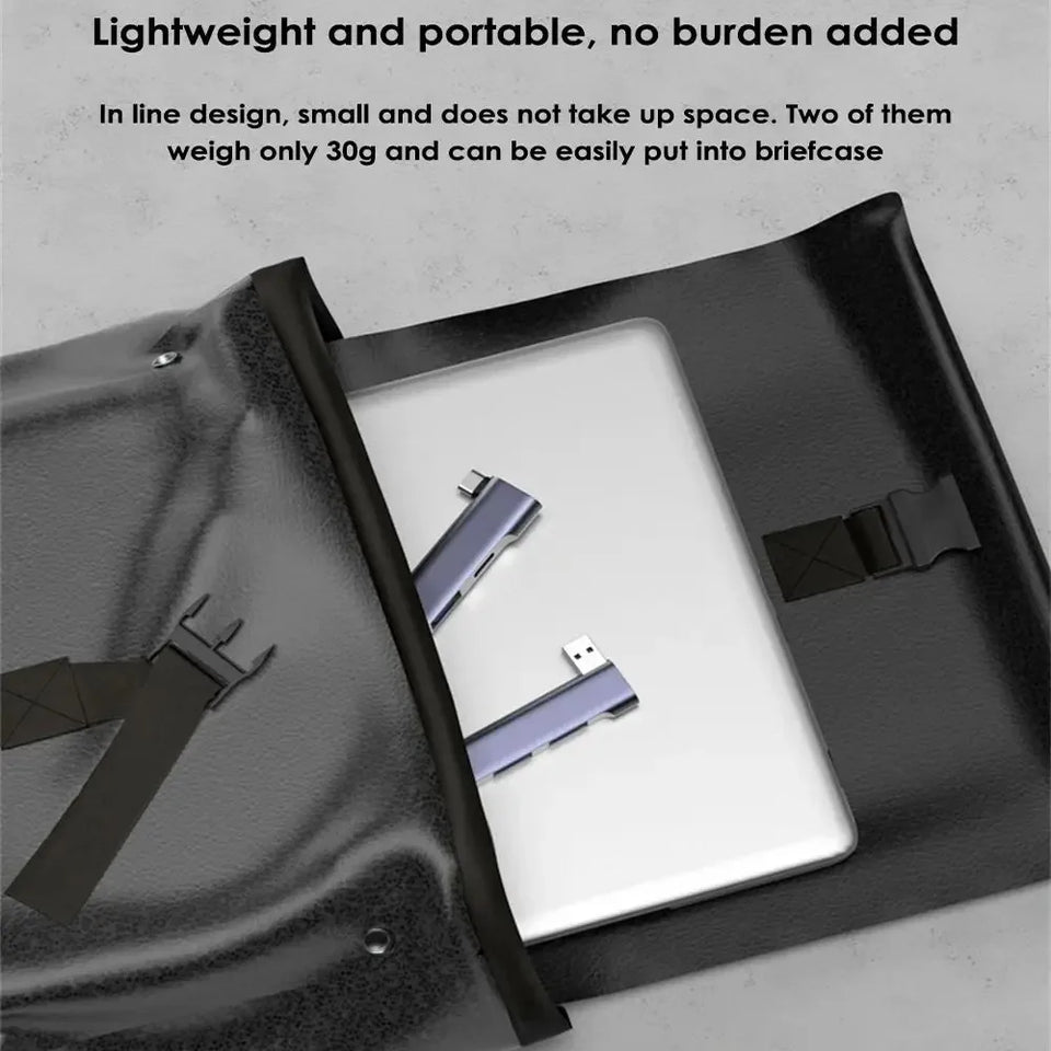 4-in-1 USB-C Hub