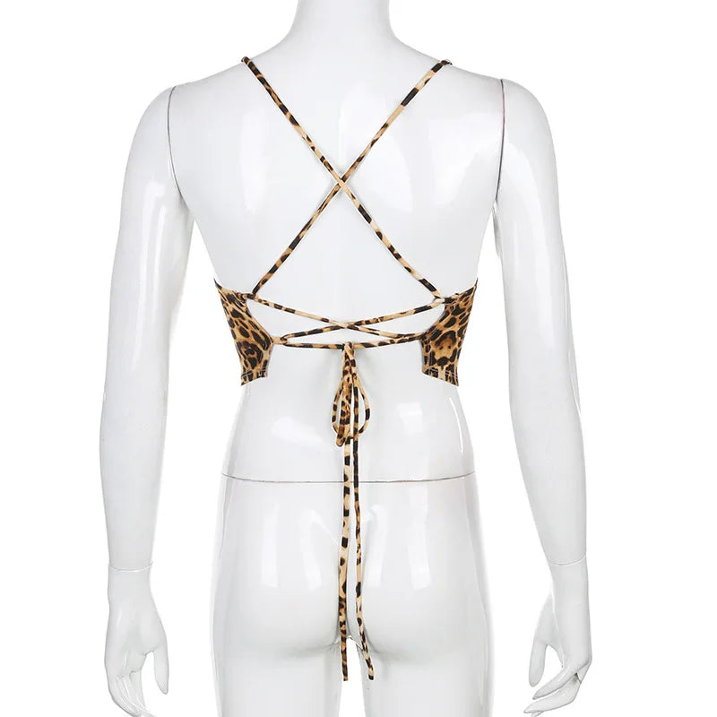 Women's Lace-Trim Crop Top