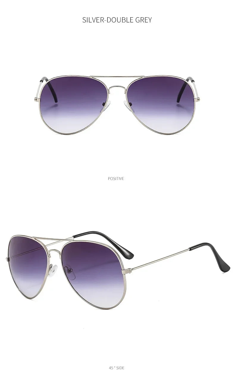 Fashion Men Sunglasses Luxury Driving Sun Glasses Women Brand Designer Eyewear Male Vintage Black Pilot Sun Glasses UV400