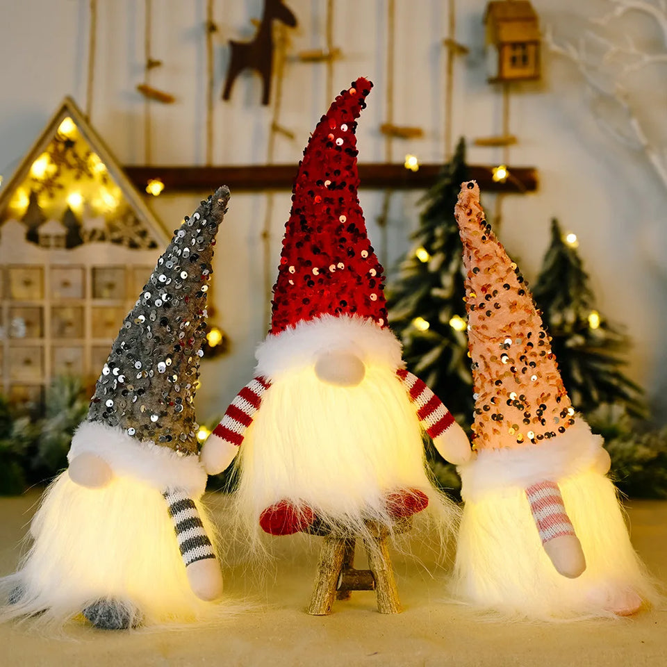 Light-Up Christmas Gnome
