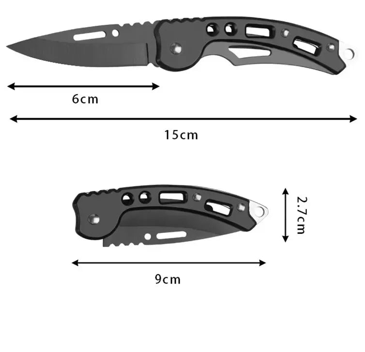 Stainless Steel Keychain Folding Knife