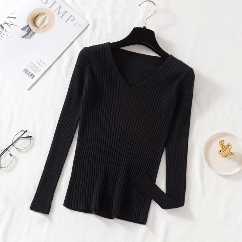 Women's V-Neck Sweater