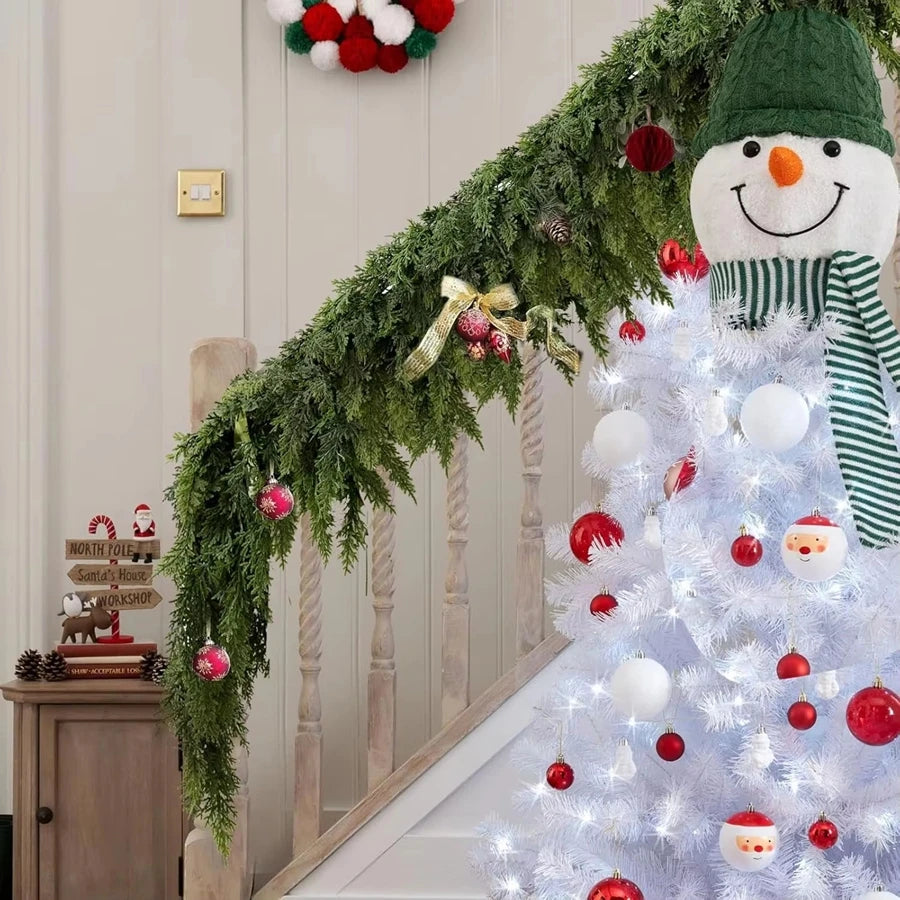 Cypress Christmas Garland