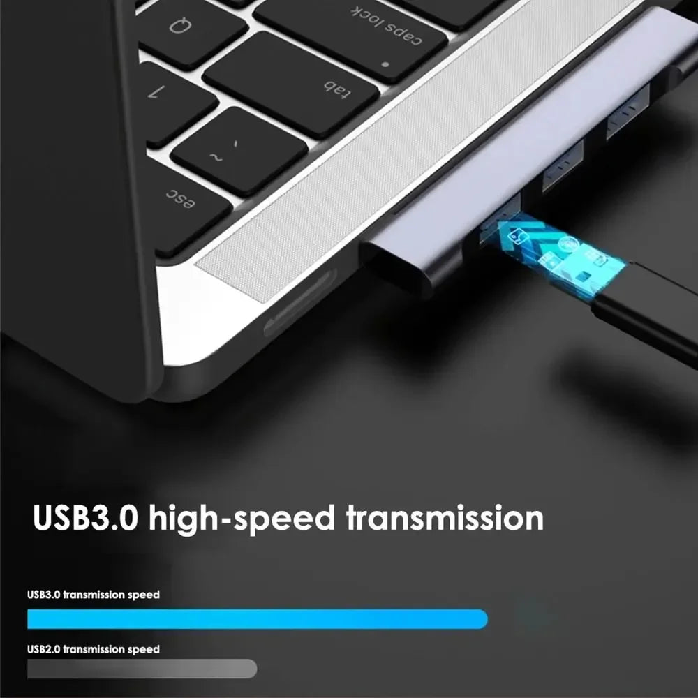 4-in-1 USB-C Hub