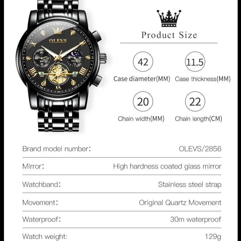 OLEVS Men's Quartz Watch