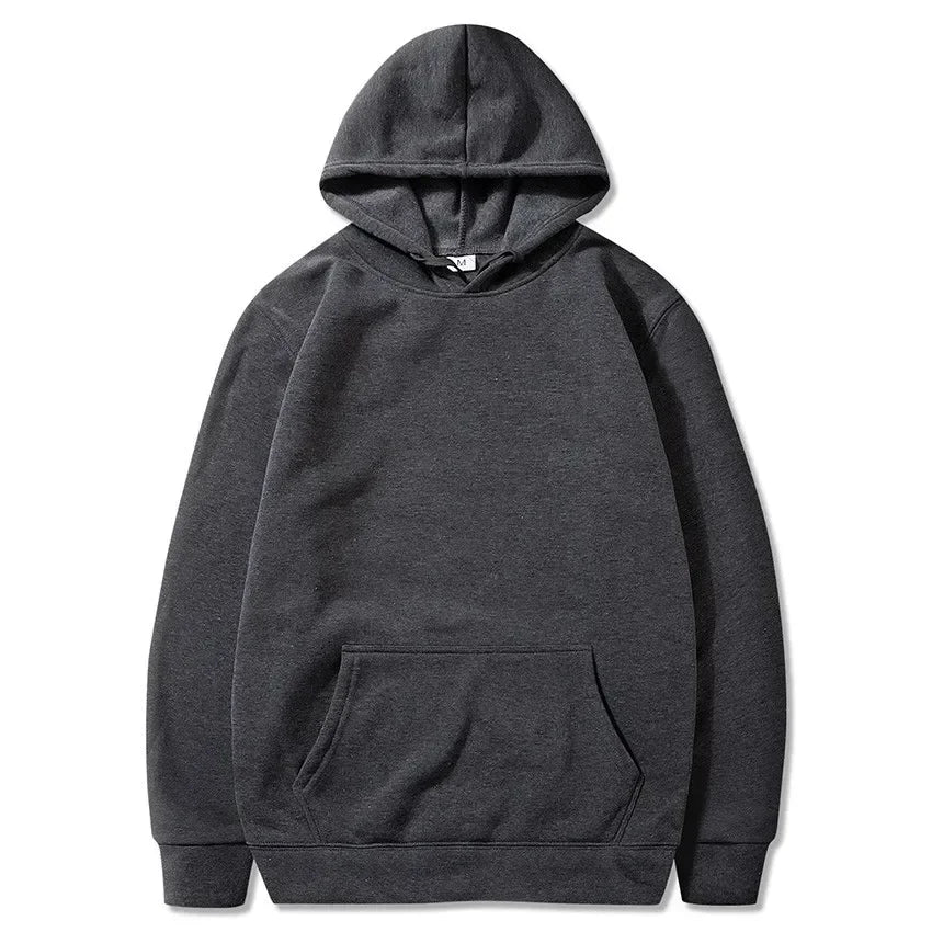 Men's Brand Monochrome, Red, Black, Gray, Pink, Casual Top, Men's and Women's Hip-hop Hoodies, Sportswear, Fashion, Autumn