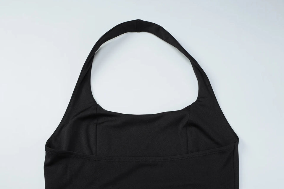 Women's Halter Crop Top
