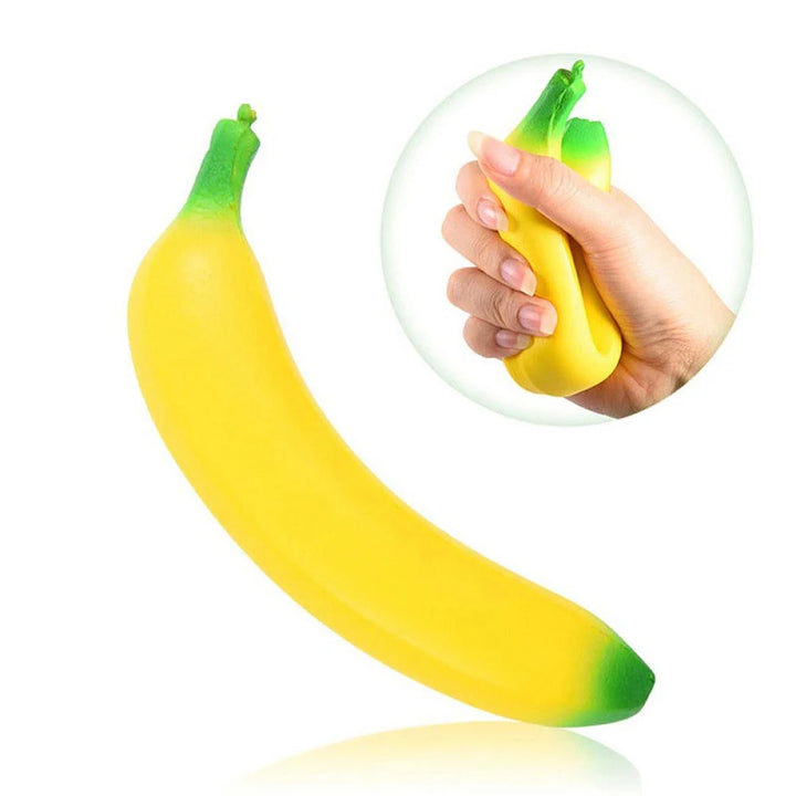 Jumbo Banana Squishy Toy