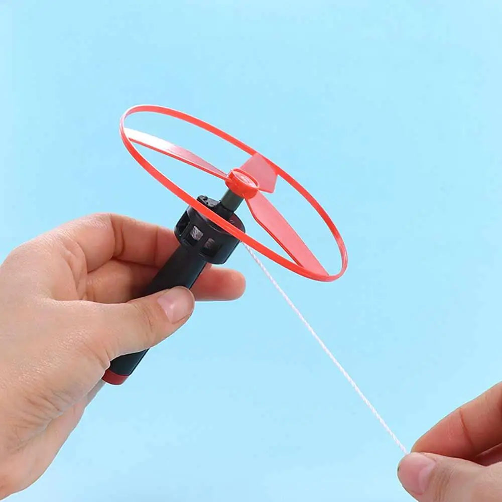 Pull-String Flying Disc