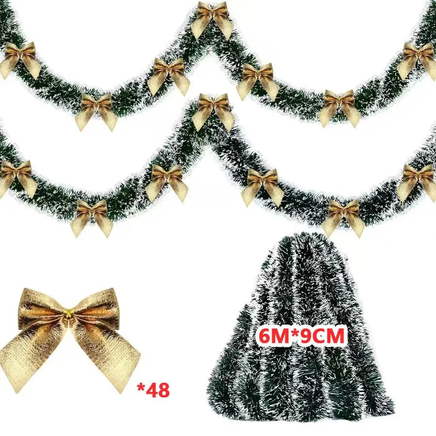 Christmas Tinsel Garland