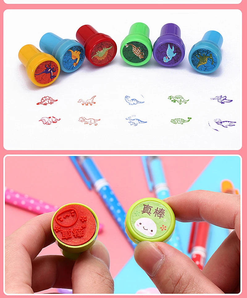 Smiley Self-Inking Stamp Set
