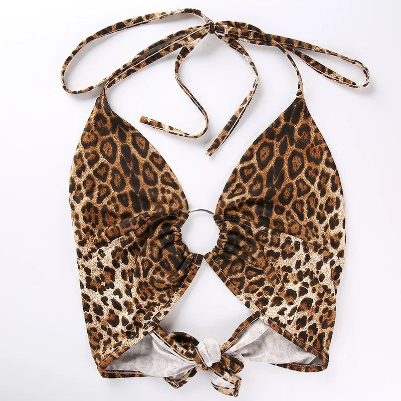 Women's Halter Crop Top