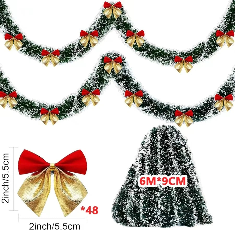 Christmas Tinsel Garland