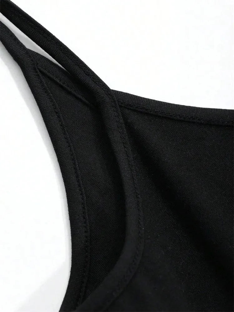 Women's Backless Cami Crop Top