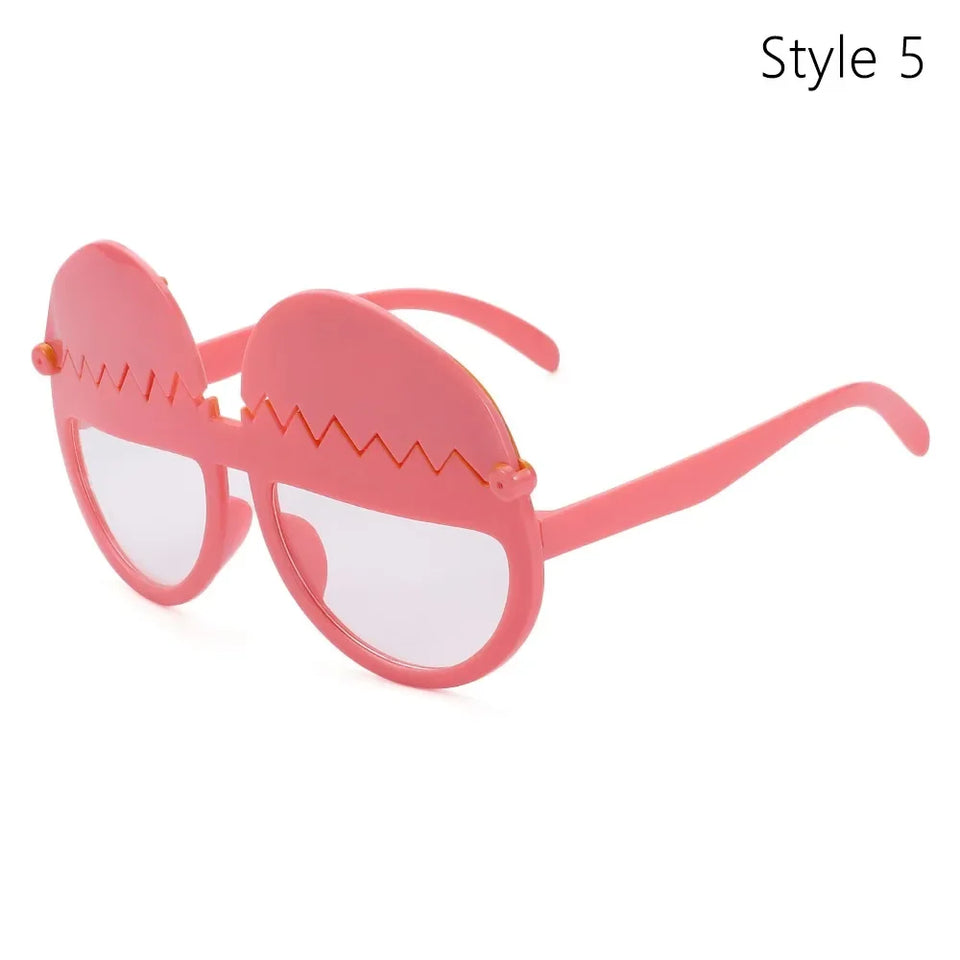 In Style Trendy Funny Pineapple Sunglasses Fruit Design Luau Party Props Beach Photo Glasses for Women & Men