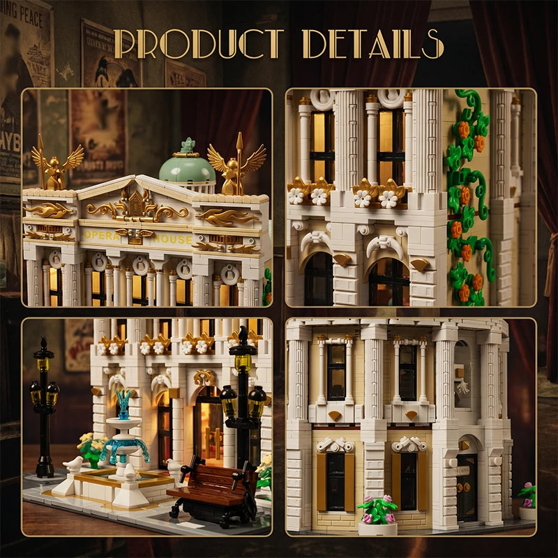 Opera House Building Block Set