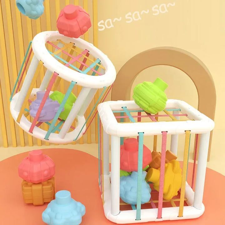 Montessori Shape Sorting Blocks