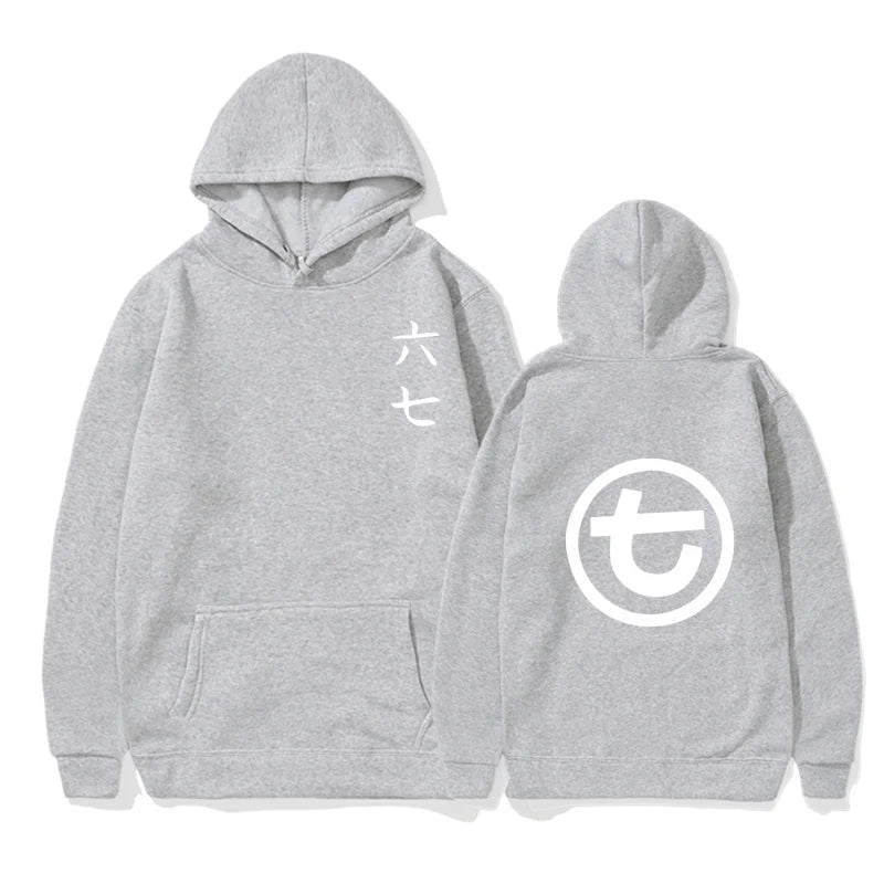 Japanese Anime Sweatshirt Scissor Seven Symbols Killer Seven Hoodie Streetwear Hooded Sweatshirts Casual Hoodies Men Clothing