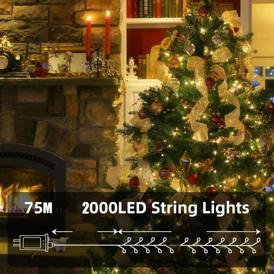 LED Firecracker String Lights