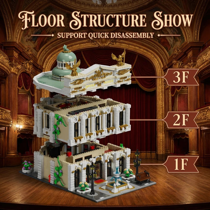Opera House Building Block Set