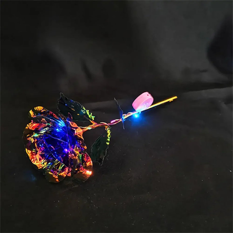 Light-Up Artificial Rose