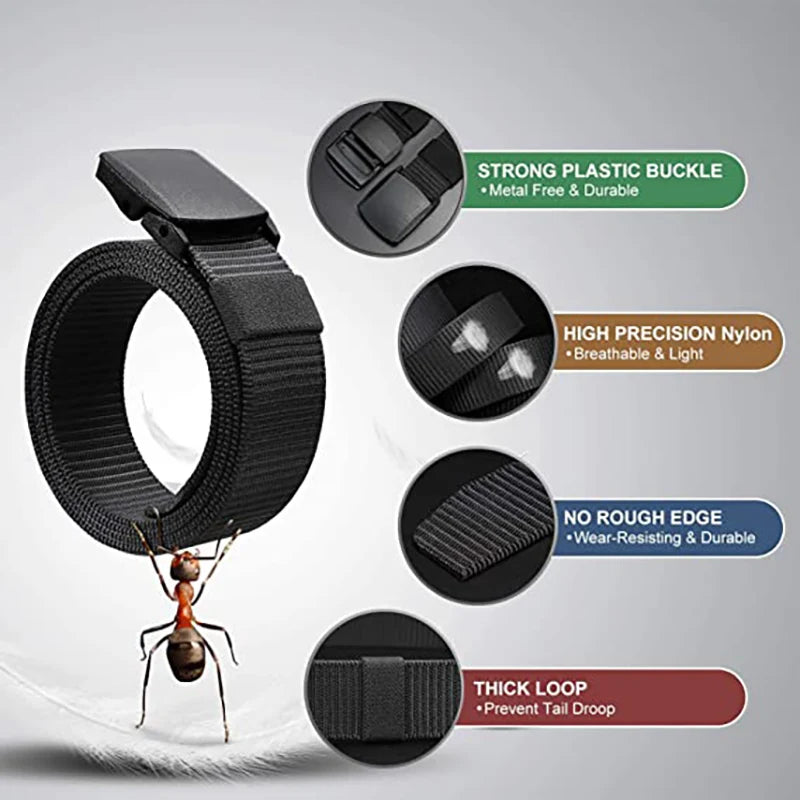 Automatic-Buckle Nylon Belt