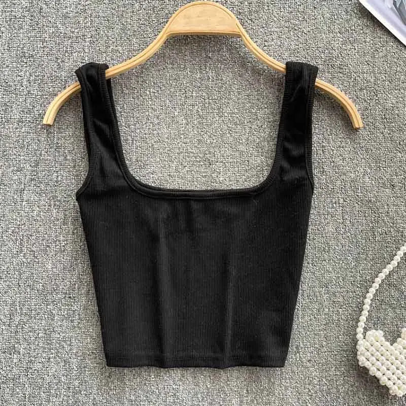 Women's Backless Crop Tank Top