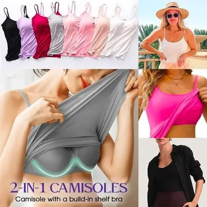 Women's Padded Cami Bra Top