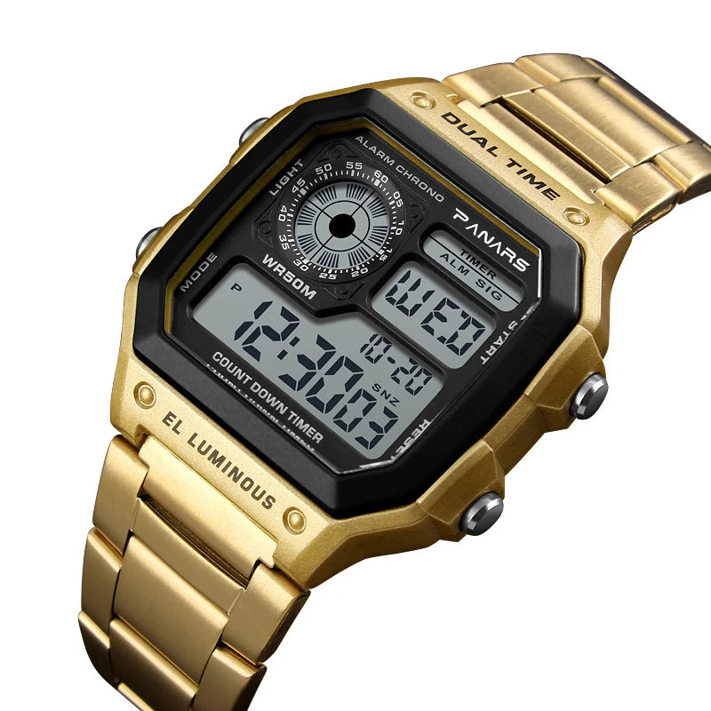 Men's Square-Dial Watch