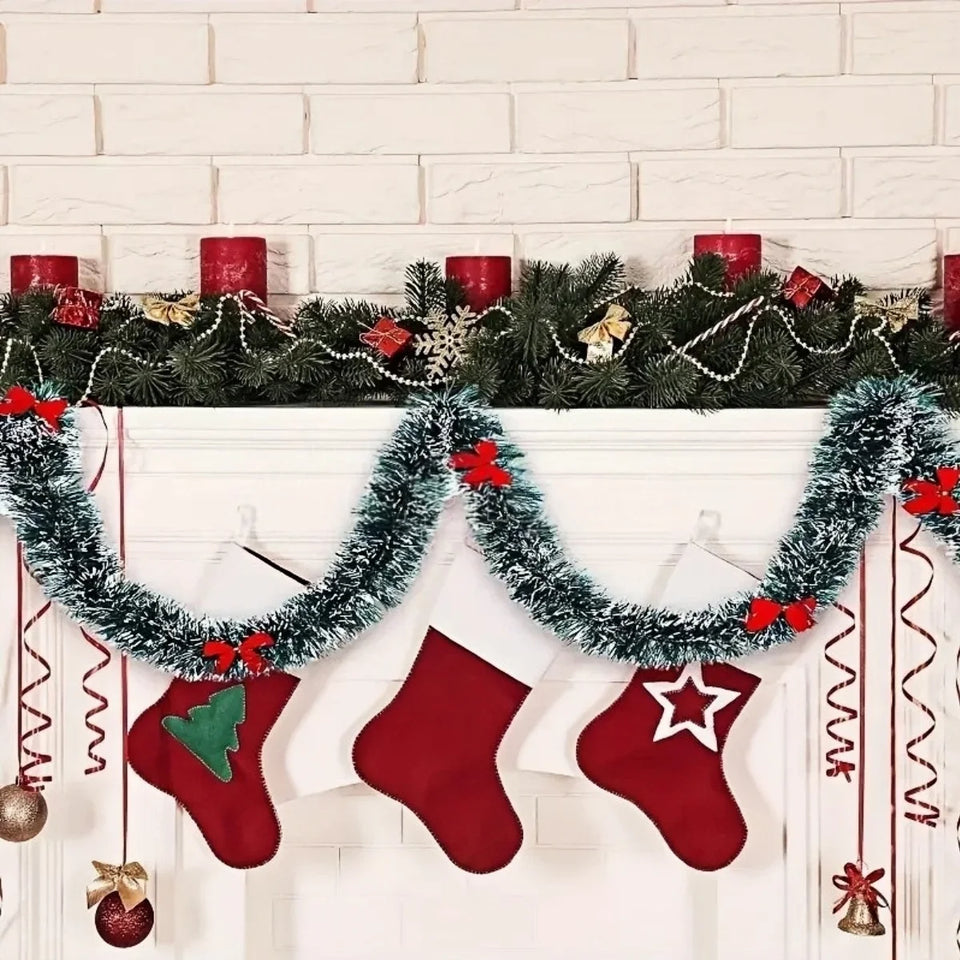 Christmas Tinsel Garland