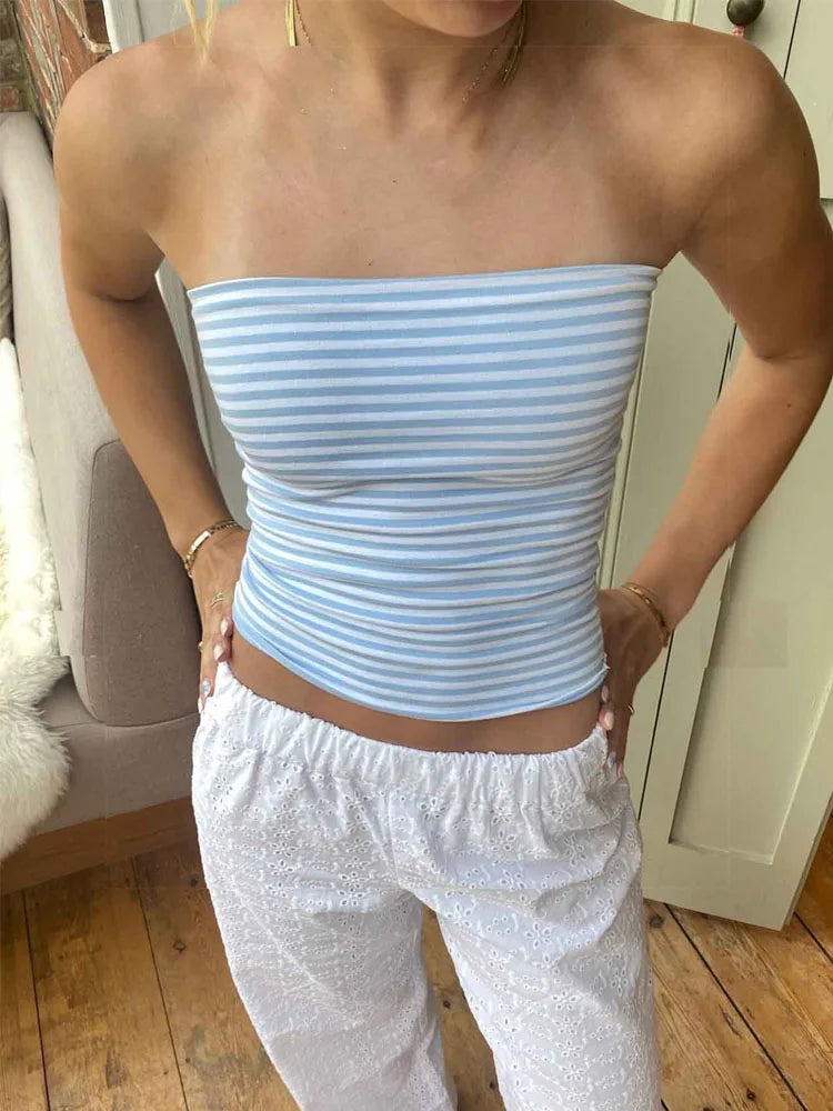 Women's Off-Shoulder Crop Top