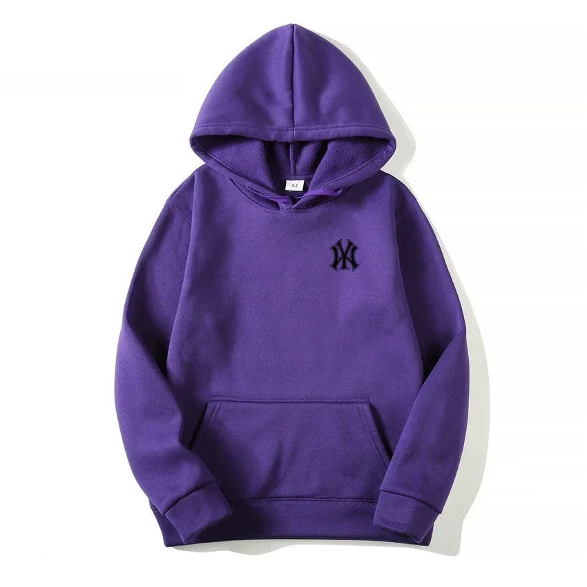 Men's Printed Pullover Hoodie Casual Outdoor Sports Sweatshirt Premium Quality Versatile Activewear